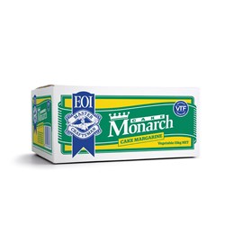 MARGARINE CAKE VEGETABLE MONARCH 15KG #841174 EOI