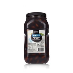 OLIVES KALAMATA WHOLE 2KG(6) # 830020 EATEO