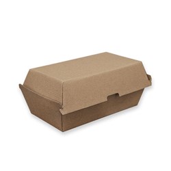 CONTAINER SNACK BOX REGULAR BROWN KRAFT 200S # ABSBR TAILORED