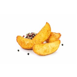 WEDGES POTATO SEASONED 2.5KG(4) # 378.005 FARM FRITES