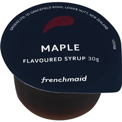 SYRUP FLAVOURED MAPLE (100 X 30GM) # 10010283 FRENCH MAID