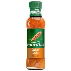 SAUCE SATAY 250ML(8) #217181 FOUNTAIN