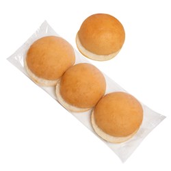 BUN MILK SLICED NAKED (20 X 3 X 105GM) #201258 FLOUR SHOP