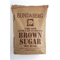 SUGAR BROWN 25KG # 4025-0000 BUNDABERG