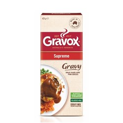 GRAVY MIX SUPREME 425GM (10) #162385 GRAVOX