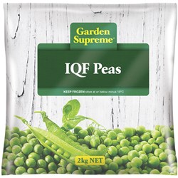 PEAS IQF INDIA 2KG(6) # 2446321 GARDEN SUPREME