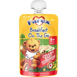 BREAKFAST ON THE GO FAREX WITH APPLE JUICE (6 X 120GM) # 16810 FAREX