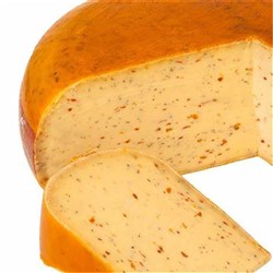 CHEESE GOUDA WITH JALAPENOS R/W APPROX 5KG # 105074 HOLLANDERS