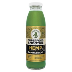 SMOOTHIE SUPERFOOD HEMP CANNABANOID (12 X 350ML) # HHSMHC350 HAPPY HIPPIE