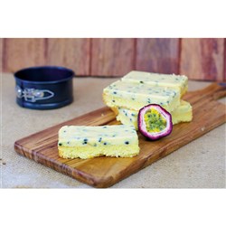 SLICE FLOURLESS PASSIONFRUIT (12) #FPSL HEAVENS KITCHEN
