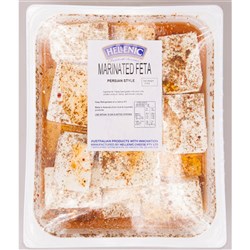 CHEESE FETTA PERSIAN MARINATED 2KG(3) HELLENIC