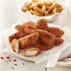 CHICKEN WINGS BONELESS DEVIL WYNGZ 1KG(5) # 5567500 INGHAMS