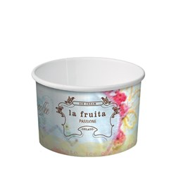 CUP ICECREAM GELATO 5OZ LA FRUITA  1000S (50 X 20) # CA-IC5MPM