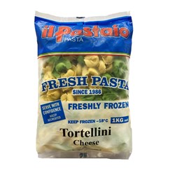 PASTA TORTELLINI GREEN & WHITE CHEESE SPINACH 1KG(6) # TCGW1 IL PASTAIO