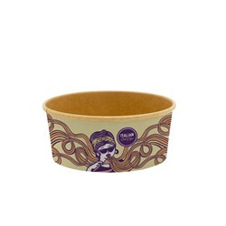 BOWL 750ML BIOBOWL WHITE MEDIUM FSC MIX 400S # BB-BL-M-ISK ISK