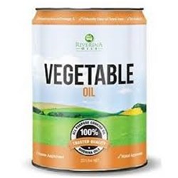 OIL VEGETABLE ROUND DRUM 20LT # VG20TRO RIVERINA