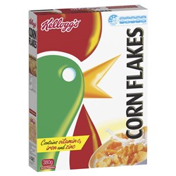 CEREAL CORNFLAKES 380GM 12# 1005553722 KELLOGGS