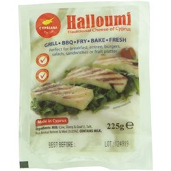 CHEESE HALOUMI 225GM(12) #112A CYPRIANA