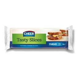 CHEESE TASTY SLICES 72S 1.5KG(8) # 1013091 CHEER