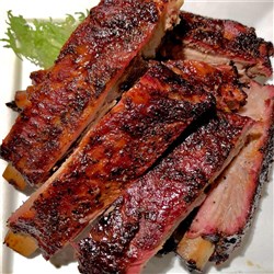 PORK RIBS KENTUCKY BBQ R/W APPROX 1.3KG(6) # 102822 KRC