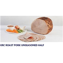 PORK ROAST HALVES UNSEASONED R/W APPROX 3KG(4) # 90147 KRC