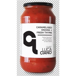 SAUCE CARAMELISED ONION THYME PASTA 480G (12) # LCCOT LUCA CIANO
