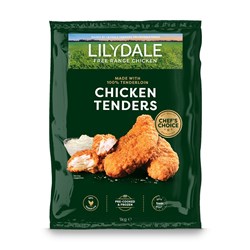 CHICKEN CRUMB TENDERS FR 1KG (6) # 54509 LILYDALE