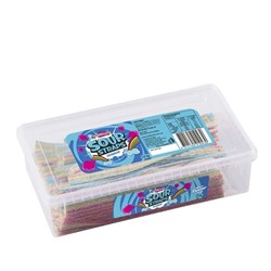 LOLLY SOUR STRAPS RAINBOW (8 X 1KG) LOLLILAND