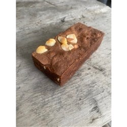 BAR BROWNIE MACADAMIA CHOC FUDGE GF 1.24KG(8) # NK3002 LONG TIME BAKER