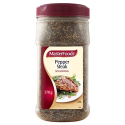 SEASONING PEPPER STEAK 570GM(6) #303773 MASTERFOODS