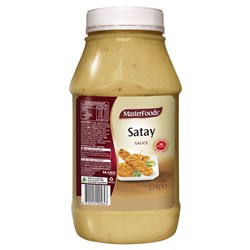 SAUCE SATAY 2.7KG(6) # 156912 MASTERFOODS