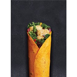 TORTILLA PUMPKIN 12" (12 X 6) # 4545 MISSION FOODS