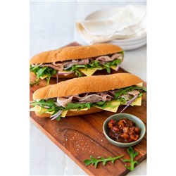 BREAD SOURDOUGH LONG ROLL GF 15S # 4805 MISSION