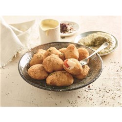 SCALLOPS CRUMBED ROE ON 1KG(4) # 332906 MARKWELL