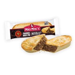 PIE CRUIZER FAMOUS BEEF (12 X 180GM) #16101 MRS MACS