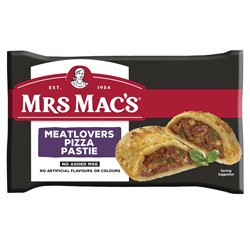 PASTIE MEAT LOVERS PIZZA HIB (12 X 120GM) # 43083 MRS MACS