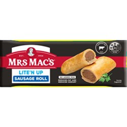 SAUSAGE ROLL LITE N UP (15 X 120GM) # 43501 MRS MACS