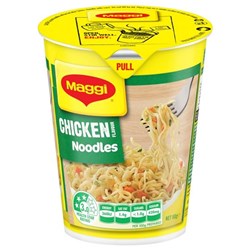 NOODLE CUP CHICKEN (12 X 60GM) # 12249229 MAGGI