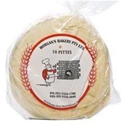 BREAD PITA (10 X 10S) # PITTES P MORGAN'S