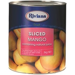 MANGO SLICES IN NATURAL JUICE A10(3) # 2423716 RIVIANA