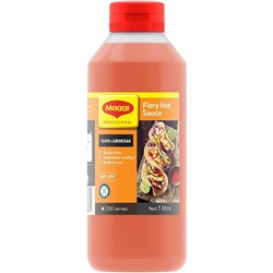 SAUCE FIERY HOT TASTE OF AMERICA 1LT(6) # 12413443 MAGGI