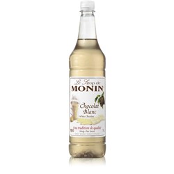 SYRUP WHITE CHOCOLATE 1LT(4) # 75196 MONIN