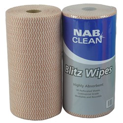 CLOTH WIPES COFFEE 90 SHEET (6) # BLITZC NAB CLEAN