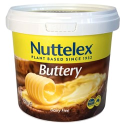 MARGARINE NUTTELEX BUTTERY 2KG(4) # NLX-BTY-2KG-0012 NUTTELEX