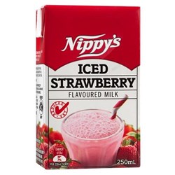 MILK STRAWBERRY (24 X 250ML) # ST250-C NIPPY'S