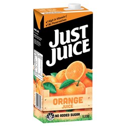 JUICE ORANGE 1LT (12) # 2893 JUST JUICE