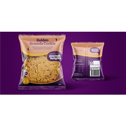 COOKIES GOLDEN GRANOLA VEGAN (11 X 58GM)(6) # 1-898 GRAB & GO