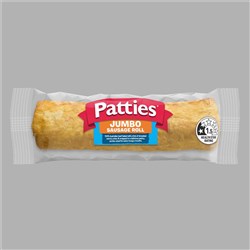 SAUSAGE ROLL JUMBO (24 X 120GM) #1101546 PATTIES