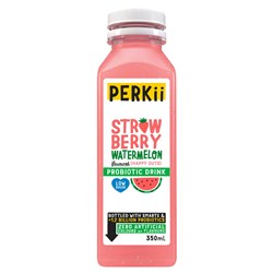 DRINK WATER STRAWBERRY & WATERMELON PROBIOTC(8 X 350ML) # 103924 PERKii