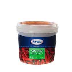 CHILLI CRUSHED RED 1KG(6) # 2427093 RIVIANA